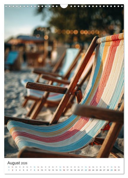Produktbild: Sehnsucht Strand (Wandkalender 2026 DIN A3 hoch), CALVENDO Monatskalender