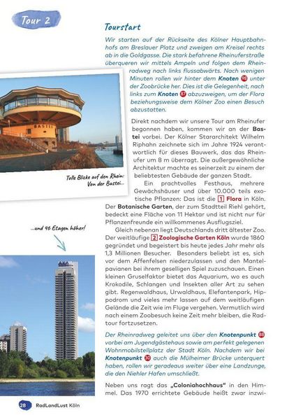 Produktbild: BVA RadLandLust K&ouml;ln und Rheinland, 30 Lieblings-Radtouren mit Knotenpunkten
