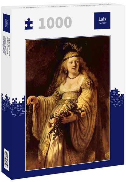 Produktbild: Lais Puzzle Rembrandt Harmensz. van Rijn - Portr&auml;t der Saskia als Flora 1000 Teile