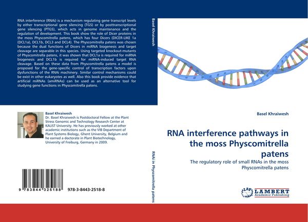 Produktbild: RNA interference pathways in the moss Physcomitrella patens
