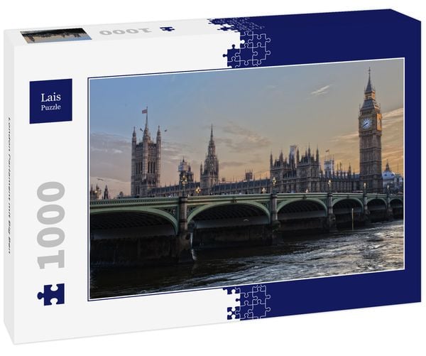 Lais Puzzle London Parlament mit Big Ben 1000 Teile