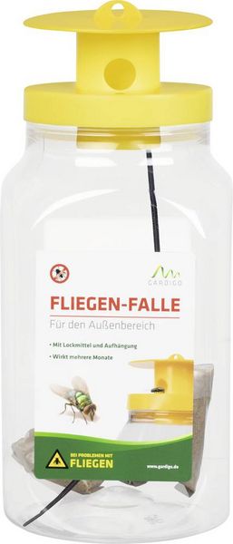 Produktbild: Gardigo 66805 Fliegenfalle Abwehrstoff (&Oslash; x H) 86mm x 195mm 1St.