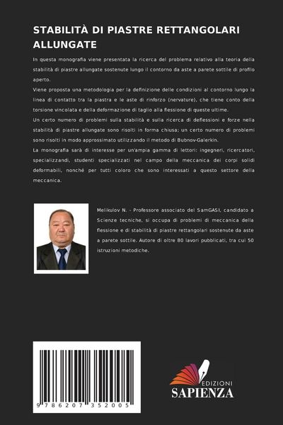 Produktbild: Stabilit&agrave; Di Piastre Rettangolari Allungate