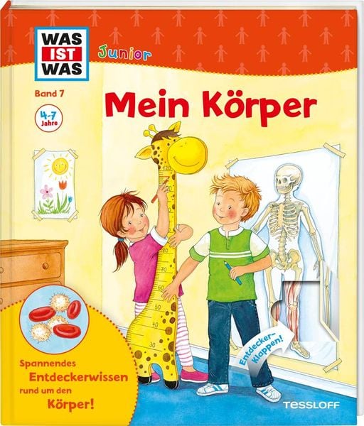 Mein Körper / Was ist was junior Bd. 7, Gebundene Ausgabe von Sandra Noa, Tessloff Verlag