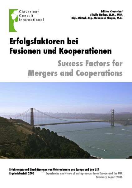 Produktbild: Erfolgsfaktoren f&uuml;r Fusionen und Kooperationen
