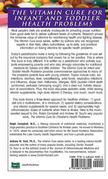 Produktbild: The Vitamin Cure for Infant and Toddler Health Problems