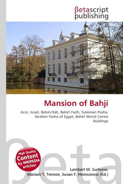 Produktbild: Mansion of Bahj&iacute;