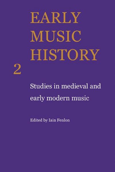 Produktbild: Early Music History