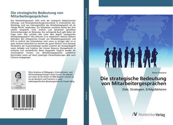 Die strategische Bedeutung von Mitarbeitergesprächen, Taschenbuch von Petra Smetana, AV Akademikerverlag, 9783639641479