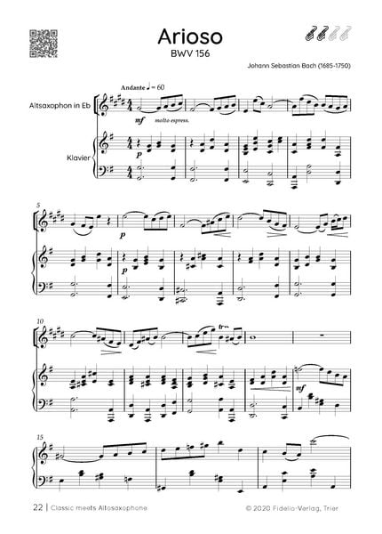 Produktbild: Classic meets Alto-Saxophone