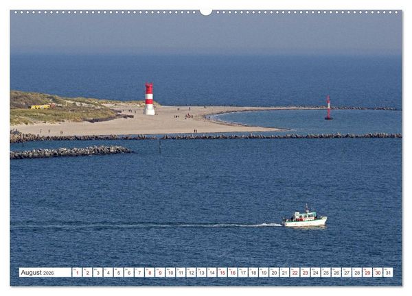 Produktbild: Helgoland - Hochseeinsel in der Nordsee (Wandkalender 2026 DIN A2 quer), CALVENDO Monatskalender