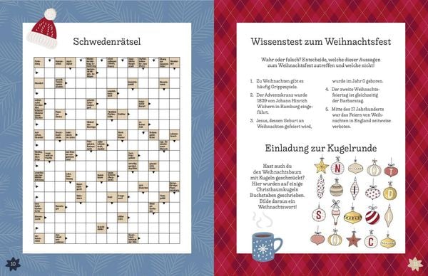 Produktbild: R&auml;tsel f&uuml;r die Weihnachtszeit I R&auml;tselbuch f&uuml;r Erwachsene