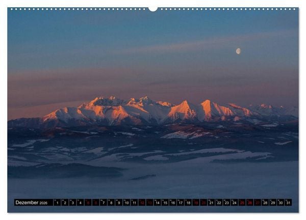 Produktbild: Tatra. Polen und Slowakei (Wandkalender 2026 DIN A2 quer), CALVENDO Monatskalender