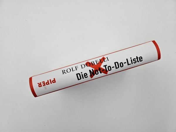 Produktbild: Die Not-To-Do-Liste