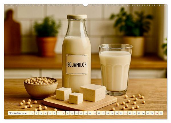 Produktbild: Milch und Milchprodukte (Wandkalender 2026 DIN A2 quer), CALVENDO Monatskalender