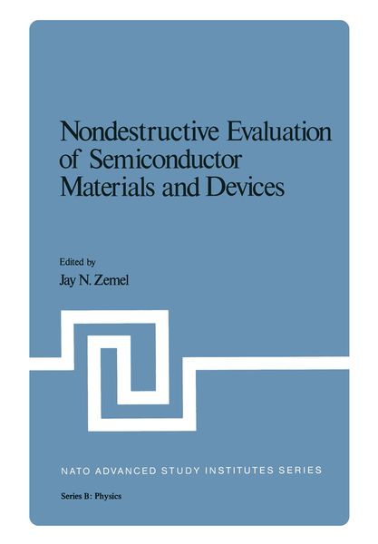 Produktbild: Nondestructive Evaluation of Semiconductor Materials and Devices