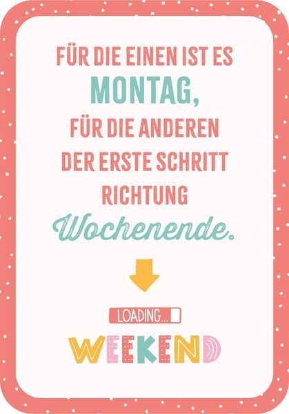 Produktbild: Das kleine Montagsorakel