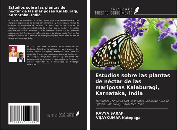 Produktbild: Estudios sobre las plantas de n&eacute;ctar de las mariposas Kalaburagi, Karnataka, India