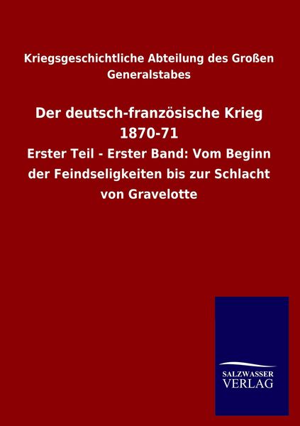Produktbild: Der deutsch-franz&ouml;sische Krieg 1870-71