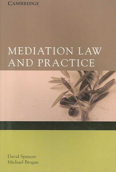 Produktbild: Mediation Law and Practice