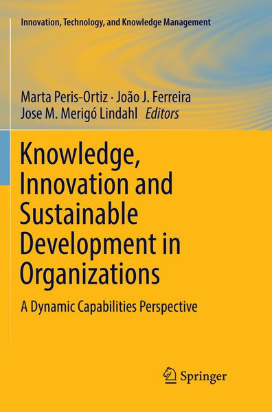 Produktbild: Knowledge, Innovation and Sustainable Development in Organizations