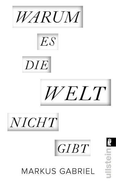 Produktbild: Warum es die Welt nicht gibt