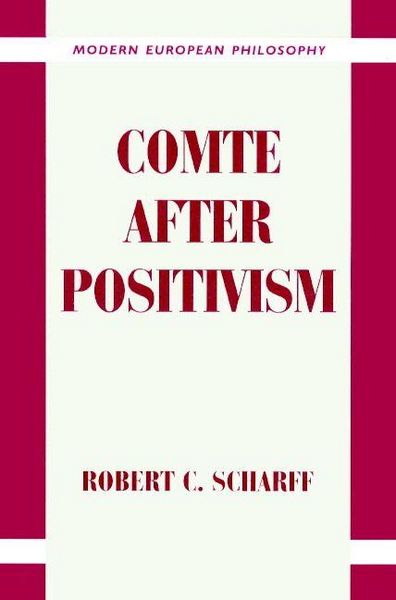 Produktbild: Comte After Positivism