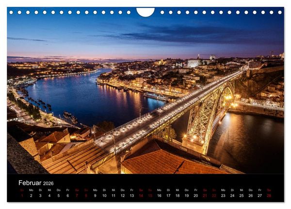 Produktbild: Portugisische Landschaften (Wandkalender 2026 DIN A4 quer), CALVENDO Monatskalender