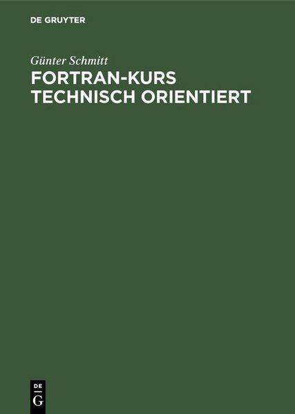 Produktbild: Fortran-Kurs technisch orientiert