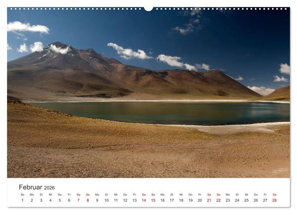 Produktbild: Die Farben der Anden - Argentinien und Chile (Wandkalender 2026 DIN A2 quer), CALVENDO Monatskalender