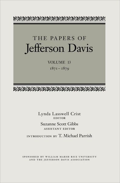 Produktbild: The Papers of Jefferson Davis