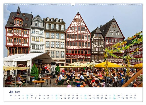 Produktbild: Fantastisches Frankfurt (hochwertiger Premium Wandkalender 2026 DIN A2 quer), Kunstdruck in Hochglanz
