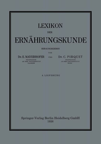 Produktbild: Lexikon der Ern&auml;hrungskunde