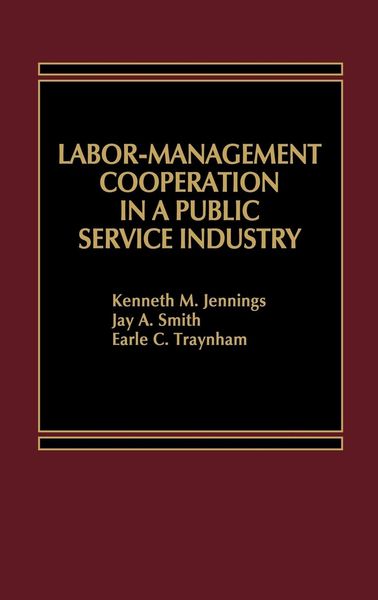 Produktbild: Labor-Management Cooperation in a Public Service Industry.