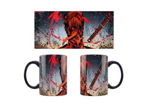 Produktbild: Chainsaw Man - Tasse - Motiv: Aki & Makima