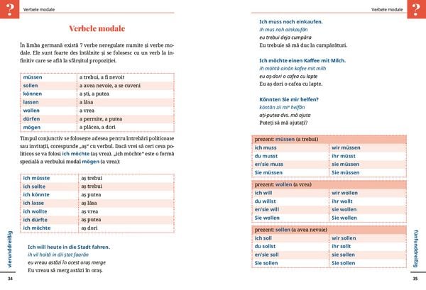 Produktbild: Reise Know-How Sprachf&uuml;hrer Deutsch f&uuml;r Rum&auml;nischsprechende / Germana - Ghidul de limba germană &icirc;n limba rom&acirc;nă