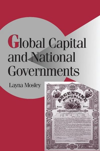 Produktbild: Global Capital and National Governments