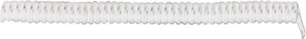 Produktbild: LAPP 73222364 Spiralkabel X05VVH8-F 1000mm / 3000mm 3G 0.75mm&sup2; Wei&szlig; 1St.