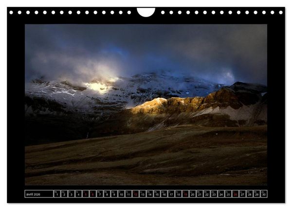 Produktbild: Photographies de Montagne (Calendrier mural 2026 DIN A4 vertical), CALVENDO calendrier mensuel