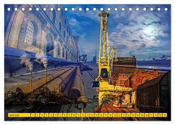 Produktbild: Karlsruhe mal 2 (Tischkalender 2026 DIN A5 quer), CALVENDO Monatskalender