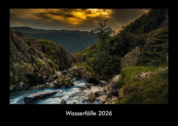 Produktbild: Wasserf&auml;lle 2026 Fotokalender DIN A3