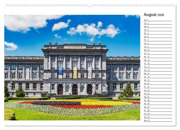 Produktbild: Ein Wochenende in Zagreb (hochwertiger Premium Wandkalender 2026 DIN A2 quer), Kunstdruck in Hochglanz