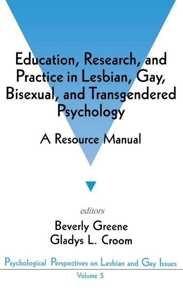 Produktbild: Education, Research, and Practice in Lesbian, Gay, Bisexual, and Transgendered Psychology