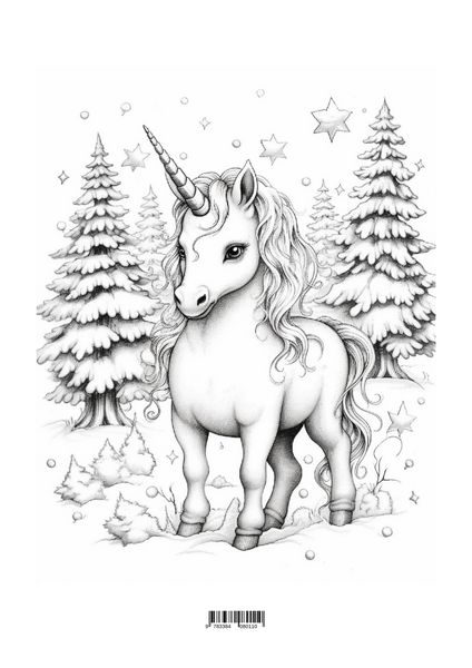 Produktbild: Frohe Einhorn-Weihnachten