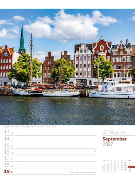 Produktbild: Am Meer Wochenplaner Kalender 2027