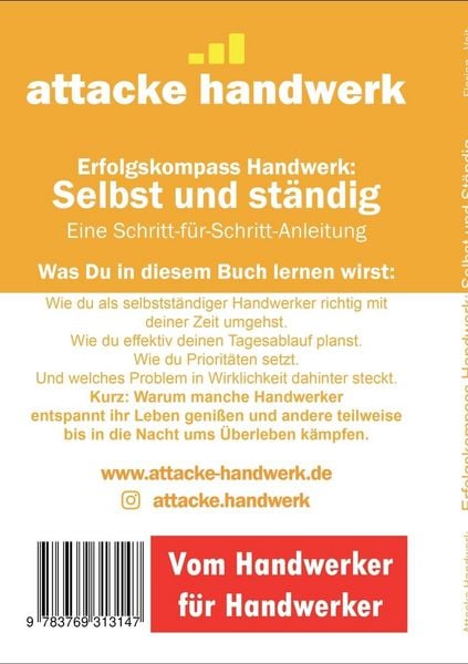 Produktbild: Erfolgskompass Handwerk: Selbst und St&auml;ndig