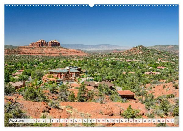 Produktbild: USA: Roadtrip durch die W&uuml;ste (hochwertiger Premium Wandkalender 2026 DIN A2 quer), Kunstdruck in Hochglanz