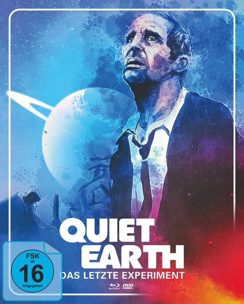 Produktbild: Quiet Earth - Das letzte Experiment - Mediabook (Blu-ray+DVD)