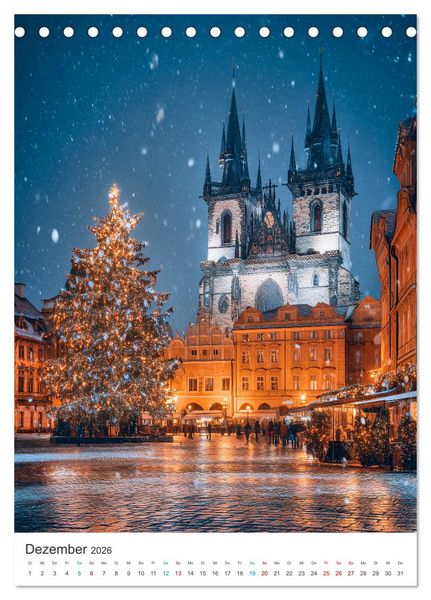 Produktbild: Fernweh & Sehnsucht (Tischkalender 2026 DIN A5 hoch), CALVENDO Monatskalender