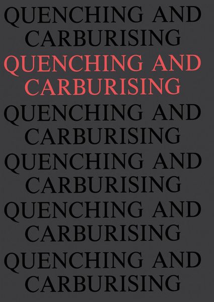 Produktbild: Quenching and Carburising